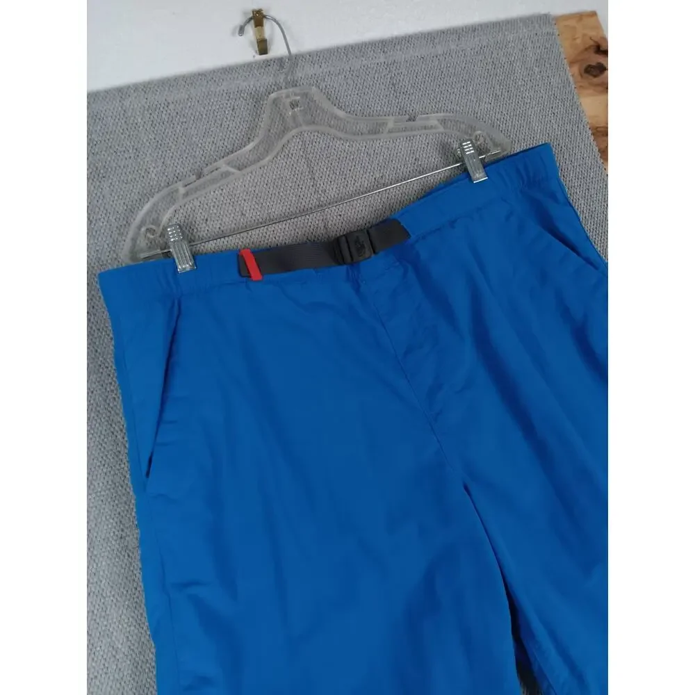 The North Face‎ Shorts Mens Large 40X10 Blue Belted Hiking Swim Logo